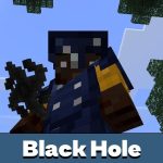 Мод на черную дыру для Minecraft PE