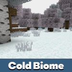 Мод на холодный биом для Minecraft PE