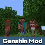 Мод Genshin Impact для Minecraft PE