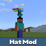 Мод на шляпу для Minecraft PE