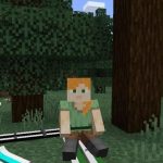 Лыжный мод для Minecraft PE