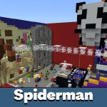 Карта человека-паука для Minecraft PE