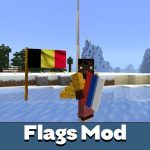 Мод на флаг для Minecraft PE