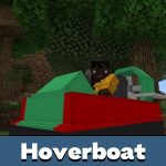 Мод на лодку на воздушной подушке для Minecraft PE