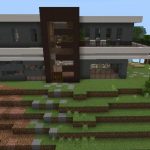 Карта островного дома для Minecraft PE