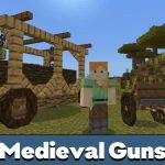 Мод на средневековое оружие для Minecraft PE