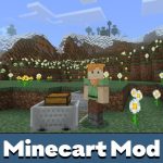 Мод Minecart для Minecraft PE