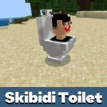 Мод на туалет Skibidi для Minecraft PE