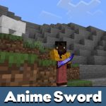 Аниме-мод на мечи для Minecraft PE