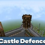 Карта обороны замка для Minecraft PE