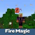 Мод на магию огня для Minecraft PE