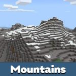 Мод на горы для Minecraft PE