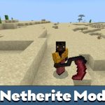 Netherite мод для Minecraft PE