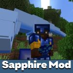 Сапфировый мод для Minecraft PE