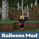 Мод на воздушные шары для Minecraft PE
