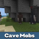 Мод на пещерных мобов для Minecraft PE