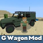 Мод G Wagon для Minecraft PE