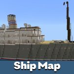 Карта корабля для Minecraft PE