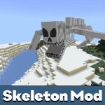 Мод на скелет для Minecraft PE