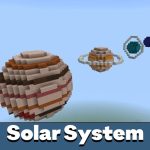 Карта Солнечной системы для Minecraft PE