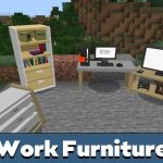 Мод на рабочую мебель для Minecraft PE