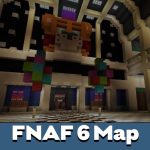 Карта FNAF 6 для Minecraft PE