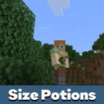 Мод на размер зелий для Minecraft PE